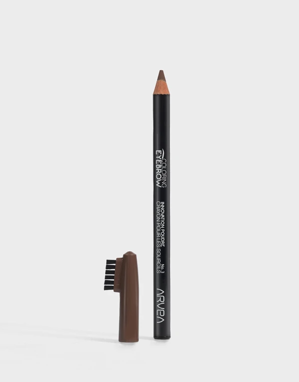 Arvea Nature Eyebrow Dark Brown No 3 Kuwait 3 ارفيا نيتشر قلم حواجب بنى غامق اى برو براون رقم 3 الكويت
