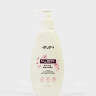 Arvea Nature Intimate Gel 100 ML soap-free formula For Daily Intimate Area Wash Kuwait Gulf Middle East ارفيا نيتشر غسول يومى للمنطقة الحساسة 100 مل الكويت