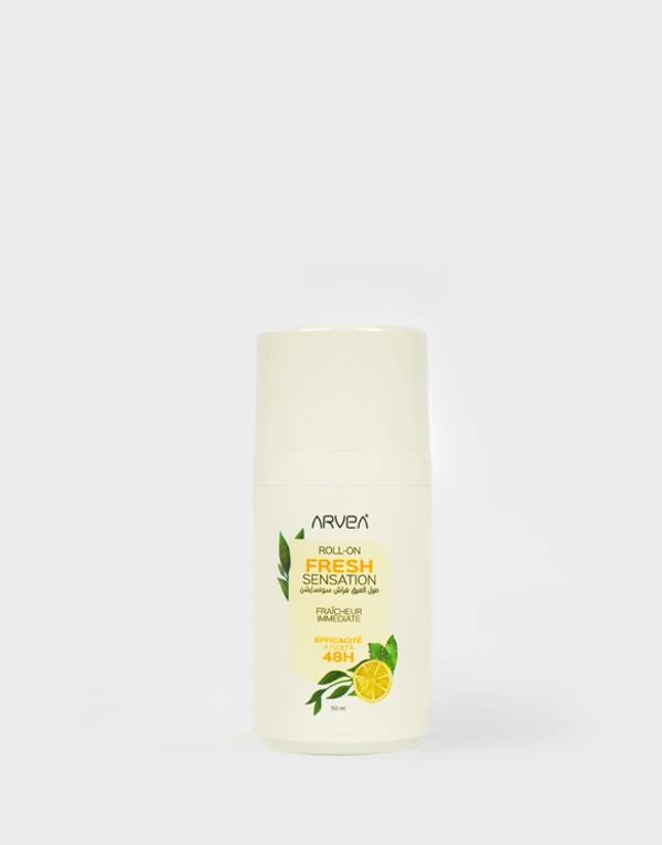 Arvea Nature Roll Fresh Sensation For Women Kuwait ارفيا نيتشر مزيل عرق رول اون فريش سينسيشن الكويت