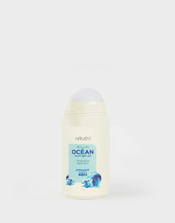 Arvea Nature Roll Ocean 50 ML For Women Kuwait 1 ارفيا نيتشر مزيل عرق رول اون اوشن للنساء 50 مل الكويت