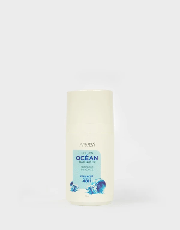 Arvea Nature Roll Ocean 50 ML For Women Kuwait ارفيا نيتشر مزيل عرق رول اون اوشن للنساء 50 مل الكويت