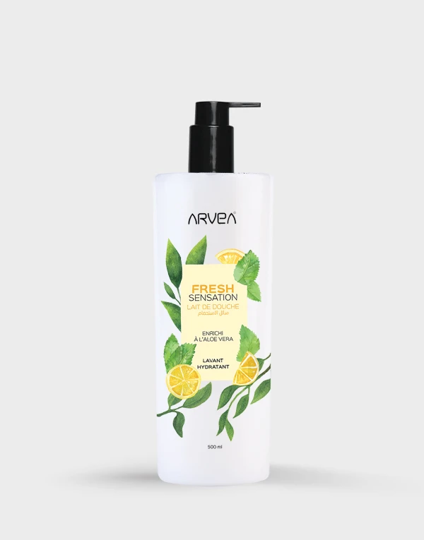 Arvea Nature Shower Body Lotion Fresh Sensation 500 ML