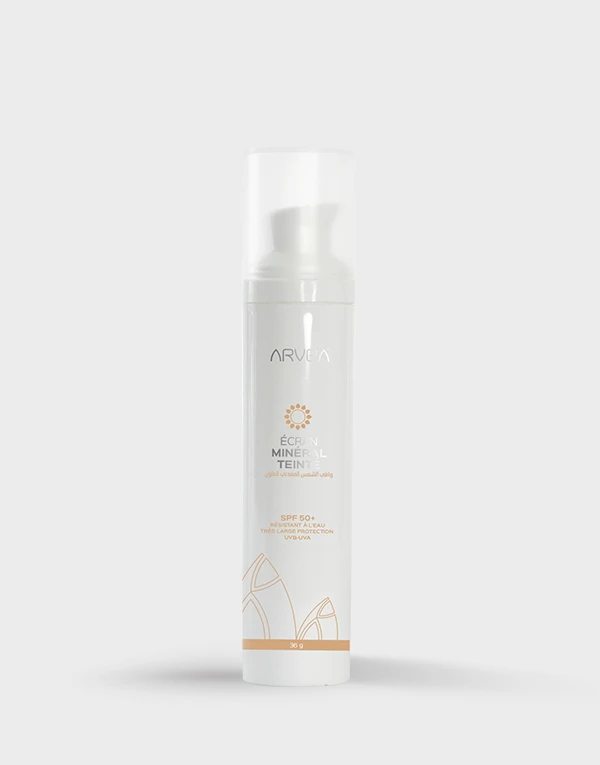 Arvea Nature Tinted Mineral Sunscreen T2 36g Kuwait ارفيا نيتشر واقى الشمس المعدنى الملون تى2 36 غرام الكويت