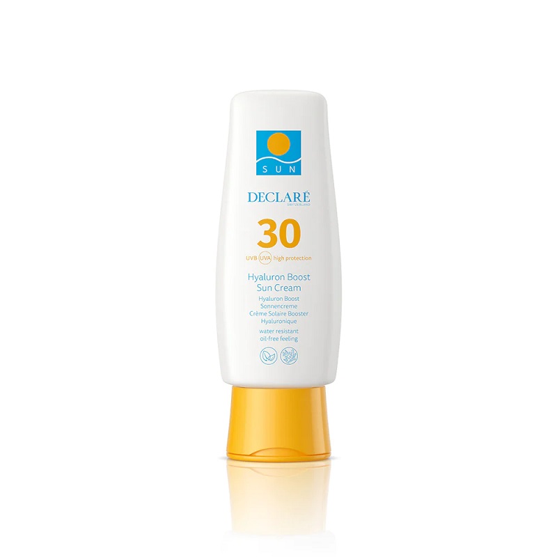 Declare Hyaluron Boost Sun Cream SPF30 - 100 ml Kuwait دكلاريه واقي شمس هيالورون بوست بعامل حماية 30 - 100 مل الكويت