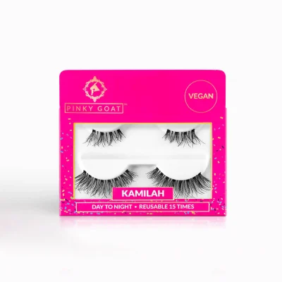 Pinky Goat Lashes Kamilah Day To Night Duo Pack Kuwait Gulf Middle East رموش بينكى جوت كاميلا داى تو نايت دو باك الكويت و الخليج الشرق الاوسط