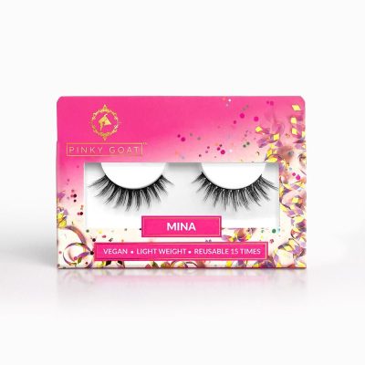 Buy Pinky goat Lash Mina Kuwait Gulf Middle East اشترى رموش بينكى جوت مينا الكويت و الخليج الشرق الاوسط