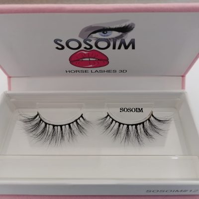 SOSOIM Horse Lashes 3D No. 12 Kuwait رموش سوسو ام هورس لاشيز ثرى دى رقم 12 الكويت