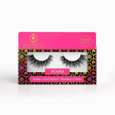 Buy Pinky goat Noura Lashes Amy Kuwait Gulf Middle East اشترى رموش بينكي جوت نيون لاشيز نوره الكويت و الخليج الشرق الاوسط