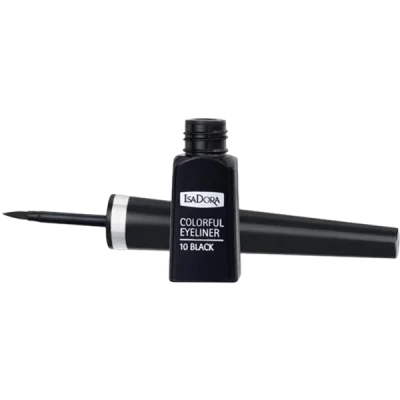 Isadora colorful eyeliner 10 black Ewink Kuwait ازادورا كلرفول اى لاينر اسود 10 الكويت