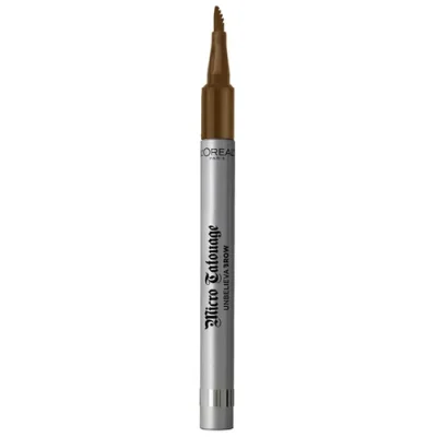 Loreal Eye Brow Micro Tatouage Unbelieva 3 Row Pencil - Brunette 105 قلم حواجب أنبيليفا مايكرو تاتواج - برانت 105 الكويت