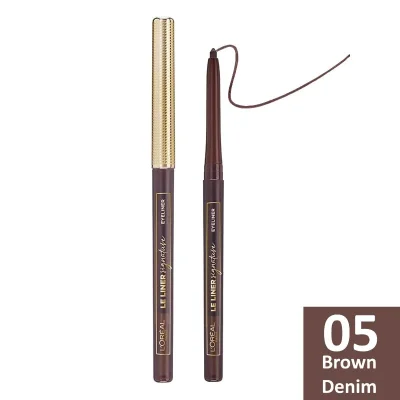 Loreal Le Liner Signature - Brown Denim 05 Kuwait لوريال اى لاينر براون دينيم الكويت