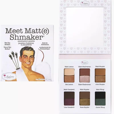 Meet Matt(e) Shmaker Eyeshadow Palette theBalm Ewink Kuwait Middle East GCC ذي بالم اي شادو ماط ميت مات شماكر اي وينك كويت