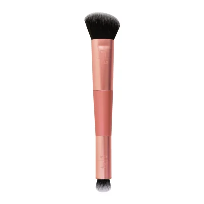 Set + Bake Dual Ended Brush Real Techniques Ewink Kuwait فرشاة ميك اب الوجه للباودر و الفاونديشن مزدوجة الاطراف 233 و 234 ريل تكنيكس اي وينك الكويت