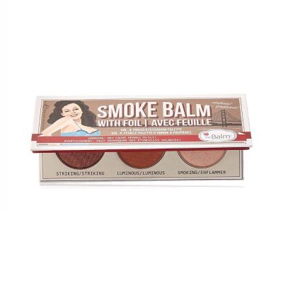 Smoke Balm With Foil Eyeshadow Palette theBalm Ewink Kuwait & Gulf Middle East ذي بالم اي شادو سموك بالم ويذ فويل اي وينك كويت و الخليج الشرق الاوسط