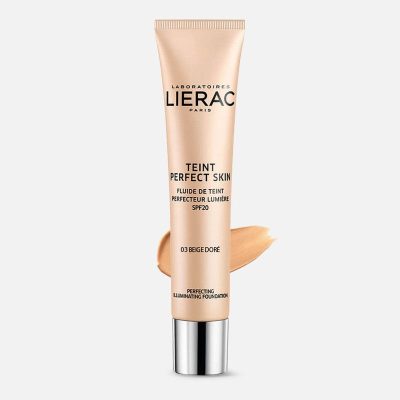 Teint Perfect Skin Lierac 03 Beige Dore Ewink Kuwait تينت بيرفكت سكين 03 بيج ذهبي – من لييراك