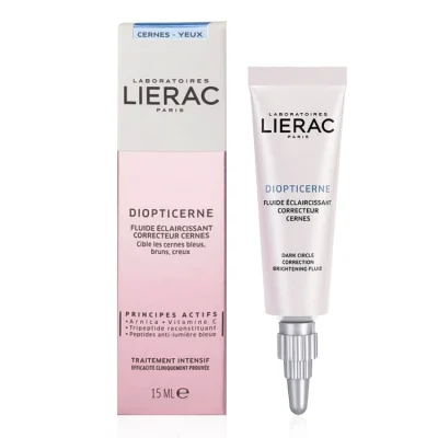 lierac diopticerne dark circle correction brightening fluid Ewink Kuwait اي وينك كويت ليراك ديوبتيسرن لتصحيح الهالات السوداء وتفتيحها