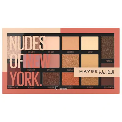 Buy Maybelline Nudes Of New York eyeshadow palette Ewink Kuwait Gulf Middle East ميبيلين نودز اوف نيويورك اى شادو اى وينك الكويت و الخليج الشرق الاوسط 1