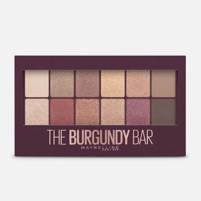 maybelline the burgundy bar eyeshadow palette Ewink Kuwait Gulf Middle East ميبيلين ذا بارغندى بار اى شادو نبيتى اى وينك الكويت و الخليج الشرق الاوسط