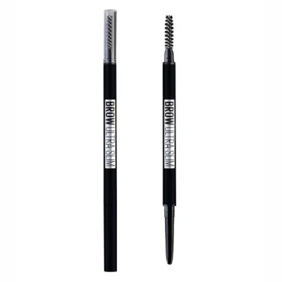 Buy Maybelline Brow Ultra Slim Black Defining Pencil Kuwait Gulf Middle East اشترى ميبيلين برو الترا سليم اسود قلم تحديد حواجب الكويت و الخليج