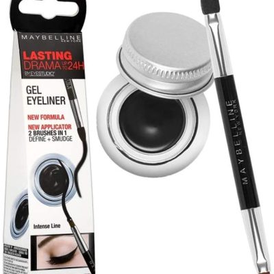 Buy Maybelline New York Gel Eyeliner - Black - Lasting Drama 24H Ewink Kuwait Gulf اشترى ميبيلين جل اى لاينر 940اسود لاستينغ دراما اى وينك الكويت و الخليج