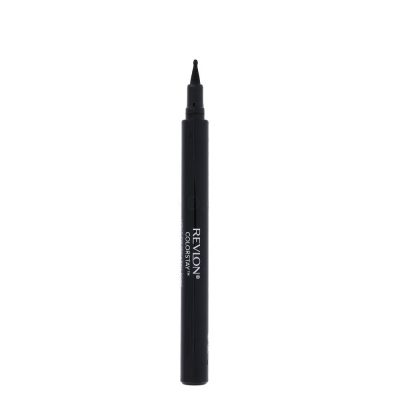Revlon 01 Blackest Black colorstay Liquid Eyeliner Pen Ball Point Ewink Kuwait Gulf اشترى ريفلون قلم ايلاينر سائل اسود بلاكيست كولور ستاي سن مكور الكويت