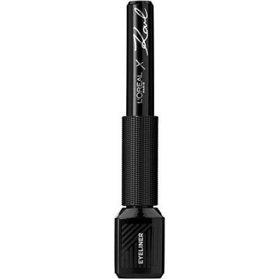 Buy Loreal Eyeliner X Karl Lagerveld Matte Rock Black 11 Ewink Kuwait Gulf Middle East اشترى لوريال ايلاينر سائل 11 اسود روك بلاك اكس كارل من اى وينك الكويت