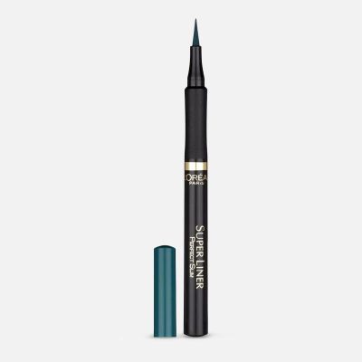 Buy Loreal Green Super Liner Perfect Slim Eyeliner Ewink Kuwait Gulf Middle East اشترى لوريال ايلاينر برفكت سليم أخضر من اى وينك الكويت و الخليج