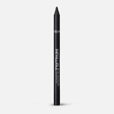 Buy Loreal Waterproof 001 Back To Black Infaillible Gel Crayon Eyeliner Ewink Kuwait Gulf اشترى لوريال باريس جل ايلاينر ضد الماء اسود من اى وينك الكويت