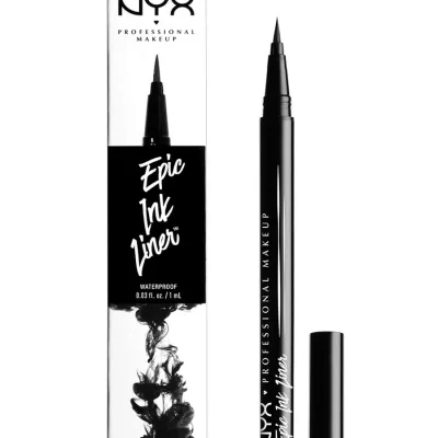 NYX 01 Black Waterproof Epic Ink Liner Ewink Kuwait Gulf Middle East اشترى نيكس قلم ايلاينر اسود ضد الماء ابيك انك لاينر الكويت و الخليج الشرق الاوسط