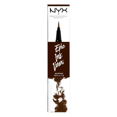 NYX 02 Brown Waterproof Epic Ink Liner Ewink Kuwait Gulf Middle East اشترى نيكس براون قلم ايلاينر بنى ضد الماء ابيك انك لاينر الكويت و الخليج الشرق الاوسط