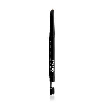NYX Ash Brown Fill & Fluff Eyebrow Pomade Pencil Ewink Kuwait Gulf اشترى نيكس قلم حواجب بوميد فيل اند فلاف اش براون الكويت و الخليج الشرق الاوسط