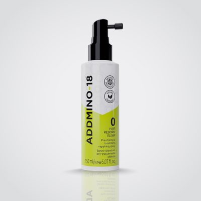 Addmino-18 - (0) Hair Reborn Elixir (R Spray) -150ml Kuwait Gulf Middle East ادمينو -18 بخاخ هير ريبورن حماية الشعر 150 مل الكويت و الخليج الشرق الاوسط