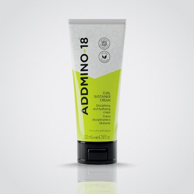 Addmino-18 - Curl Sustainer Cream - 200ml Kuwait Gulf Middle East ادمينو 18 كريم كيرل ساستينر 200 مل الكويت و الخليج الشرق الاوسط