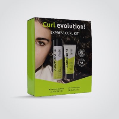 Addmino-18 - Express Curl Kit - (C Kit) Kuwait Gulf Middle East ادمينو 18 مجموعة اكسبريس كيرل كيت الكويت و الخليج الشرق الاوسط
