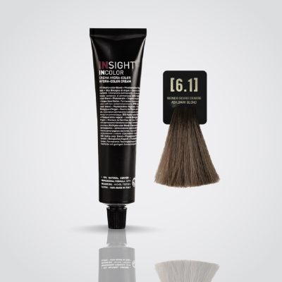 Insight Incolor 6.1 Ash Dark Blond 100 ML Kuwait Gulf Middle East صبغة شعر إنسايت إنكولور 6.1 اش دارك بلوند أشقر داكن رمادي 100 مل الكويت الخليج الشرق الأوسط