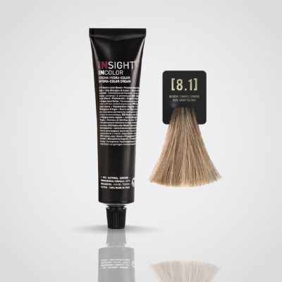 Insight Incolor 8.1 Ash Light Blond 100 ML Kuwait Gulf Middle East صبغة شعر إنسايت إنكولور 8.1 اش لايت بلوند أشقر فاتح 100 مل الكويت الخليج الشرق الأوسط