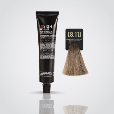Insight Incolor 8.11 Deep Ash Light Blond 100 ML Kuwait Gulf Middle East صبغة إنسايت إنكولور 8.11 أشقر فاتح ديب اش لايت بلوند 100 مل الكويت الخليج الشرق الأوسط